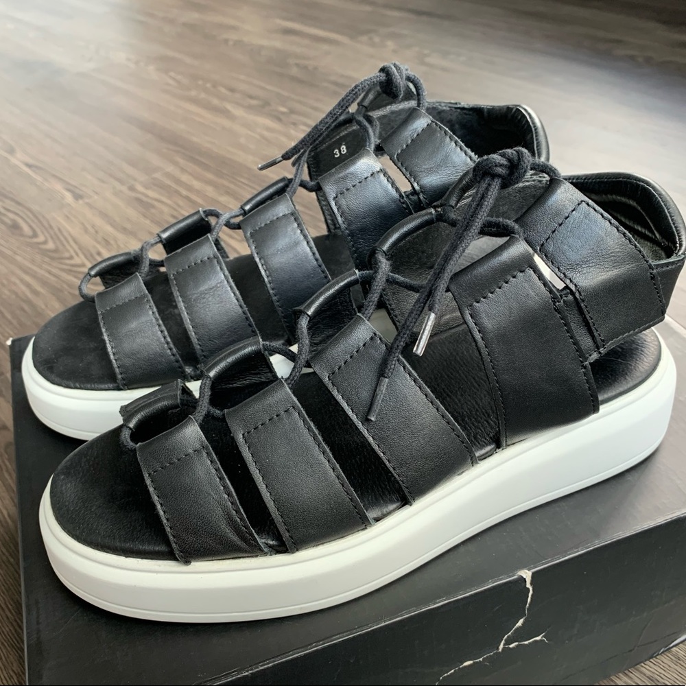Diesel - Strappy Black Sandals (EU 38)